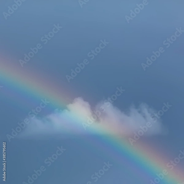 Fototapeta rainbow in the sky