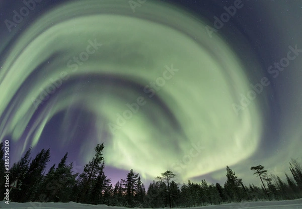 Fototapeta Aurora borealis