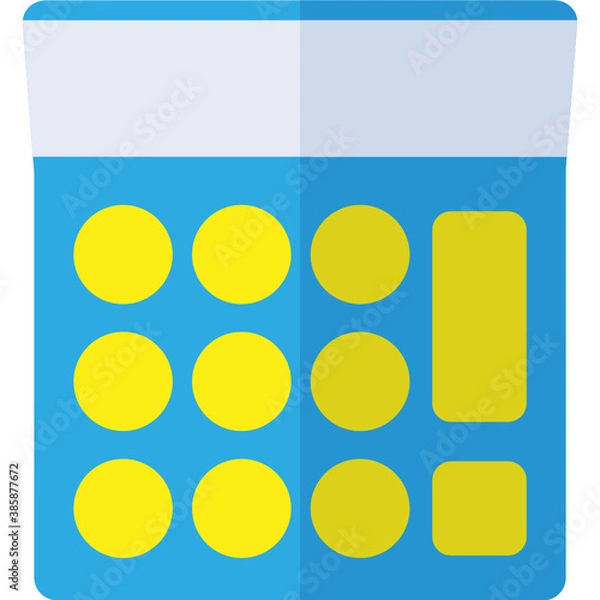 Fototapeta calculator icon
