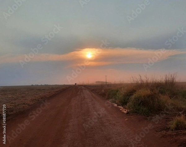 Obraz sunset on the beach