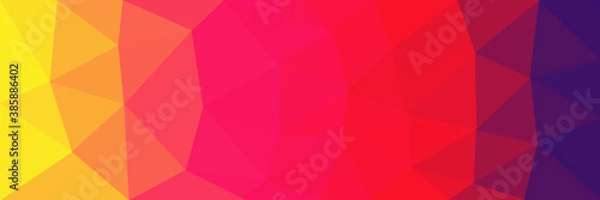 Obraz Abstract background with triangle shapes.