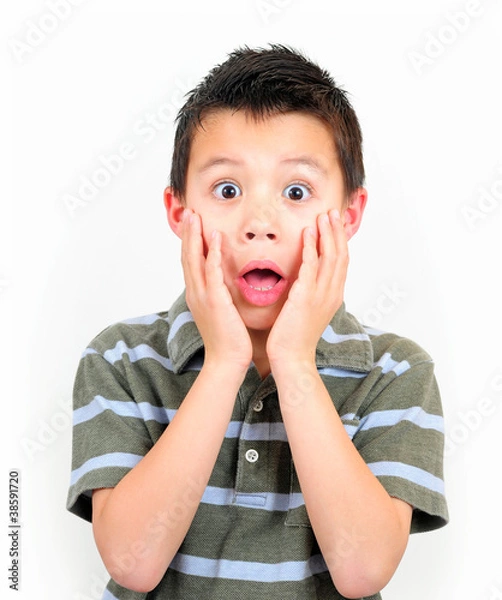 Fototapeta Boy with Facial Expression