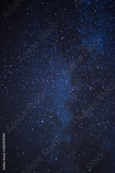 Fototapeta Starry sky with milky way. Night sky with stars and milky way.