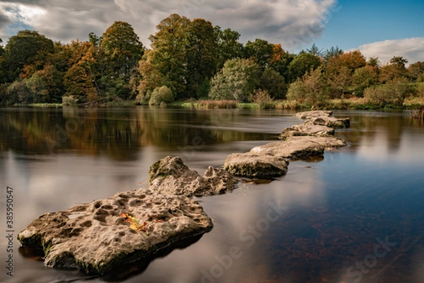 Obraz The River Shannon at Castleconnell with a hint of autumn colour