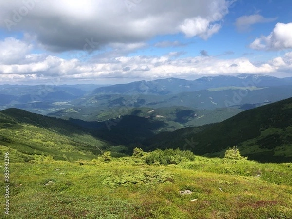 Obraz mountain landscape in the mountains