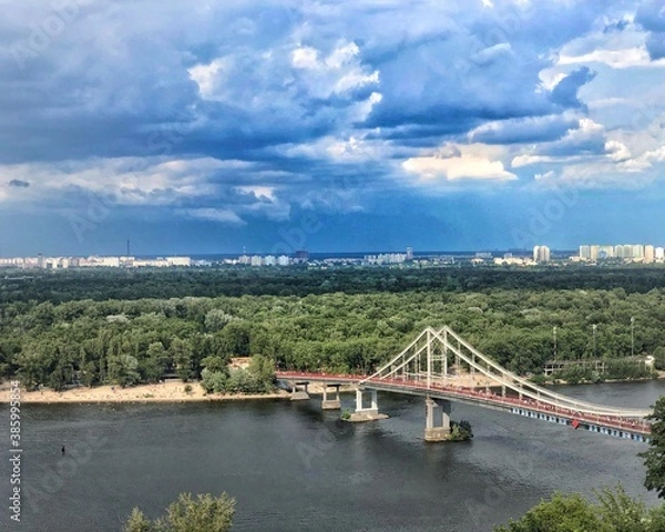 Obraz bridge over the river