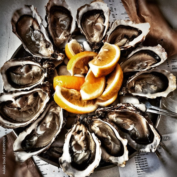 Obraz mushrooms on a plate