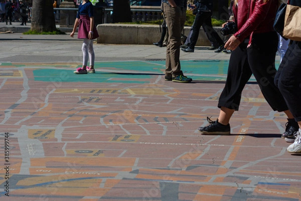 Obraz runners in motion