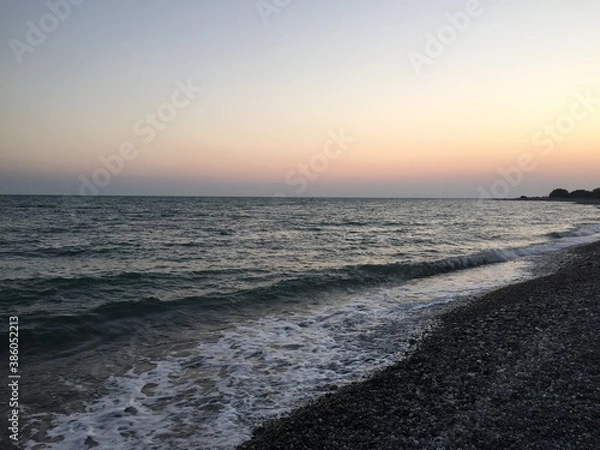 Obraz sunset on the beach