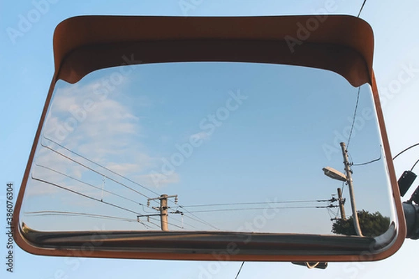 Obraz Mirror reflection of sky