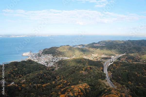 Obraz view from the top of the mountain