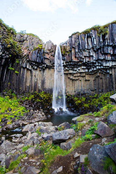 Obraz Iceland Svartifoss