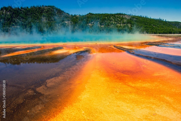Fototapeta Yellowstone Prismatic Spring