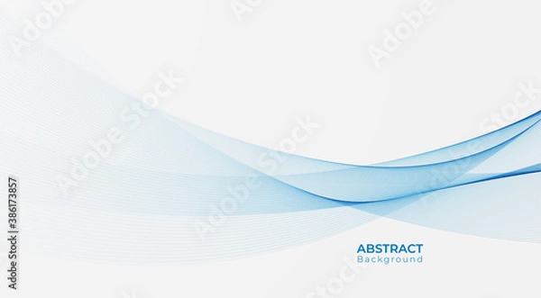Obraz Abstract modern line pattern background. vector illustration