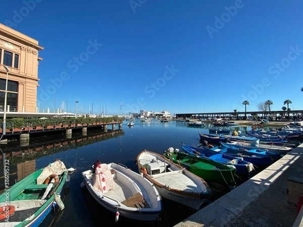 Obraz boats on the river