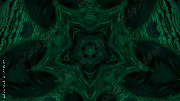 Fototapeta Abstract kaleidoscope background. Beautiful multicolor kaleidoscope texture. Unique kaleidoscope design.