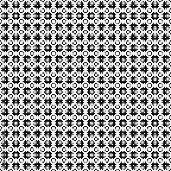 Obraz Abstract Cross Pattern Dots Logo generative computational art illustration