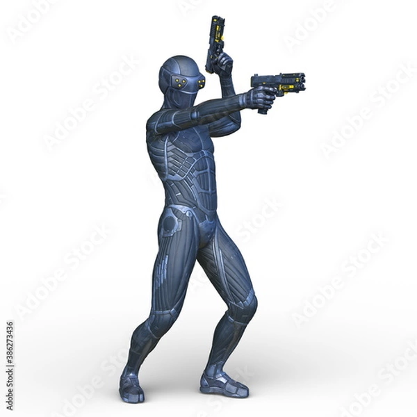 Fototapeta サイバーマン