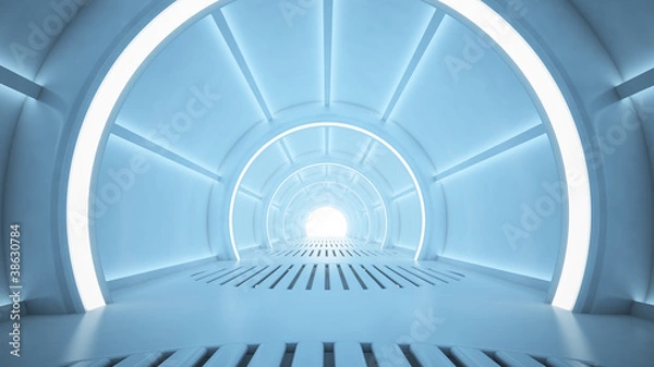 Obraz Korytarz science fiction