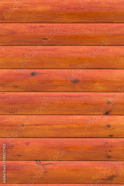 Fototapeta Texture of brown wooden background.