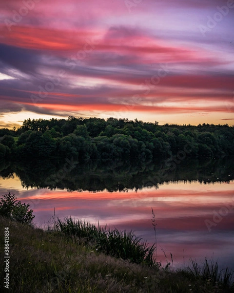 Obraz plan d'eau du miallet