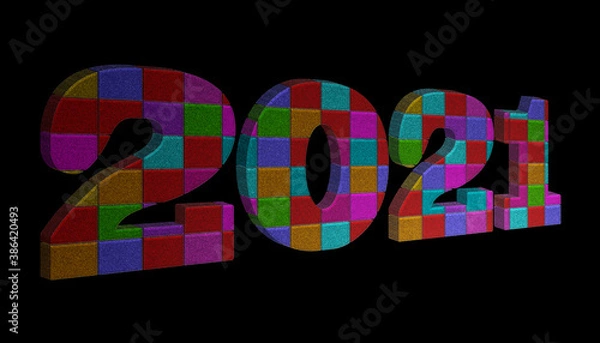 Obraz New Year 2021