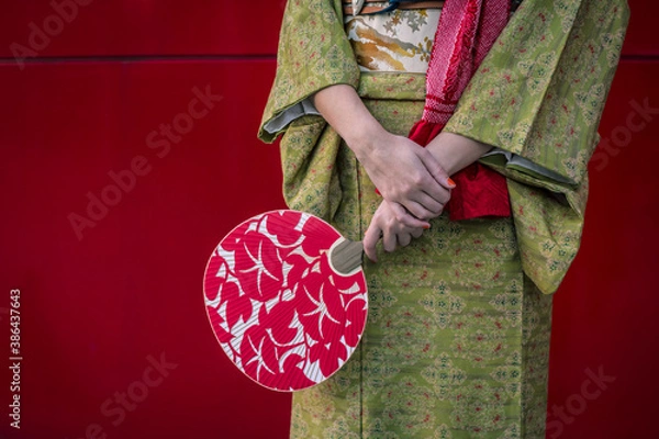 Obraz Kimono Geisha Japan