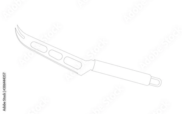 Obraz cheese knife