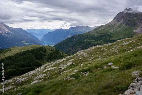 Fototapeta Mountain landscape