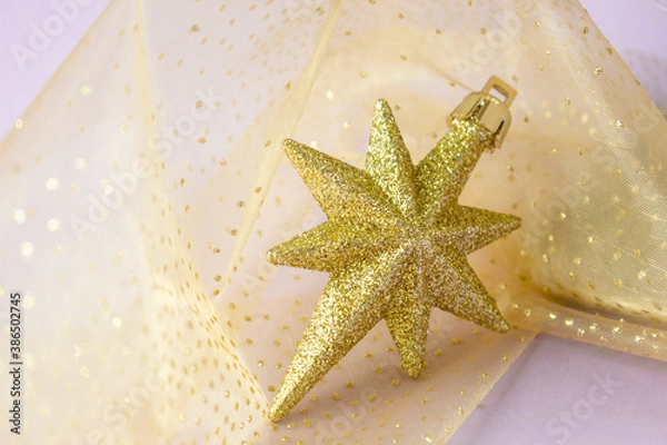 Obraz christmas flat lay