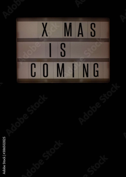 Obraz christmas flat lay