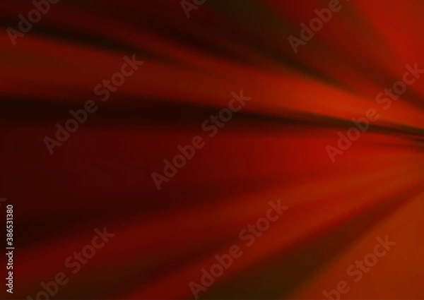 Fototapeta Dark Orange vector blur pattern.