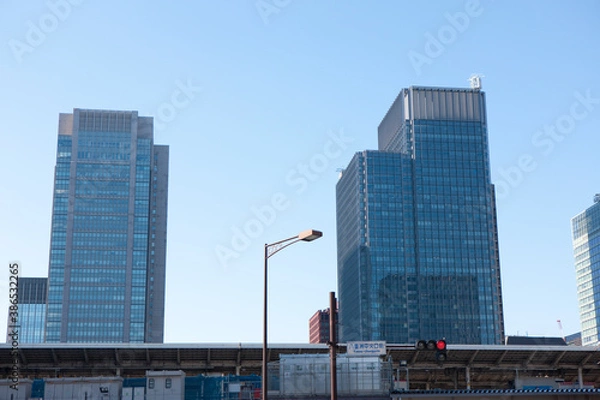 Fototapeta 新丸の内ビルと丸の内ビル