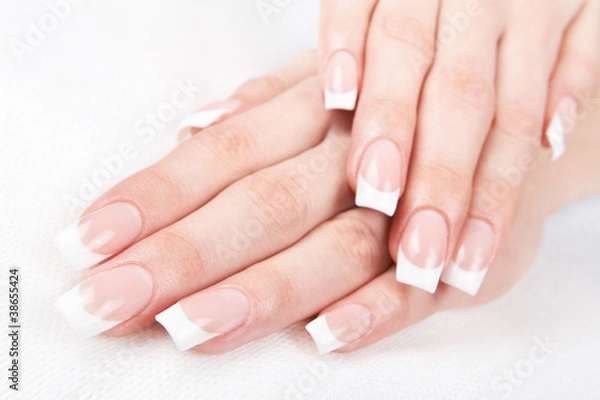 Obraz A professional French manicure