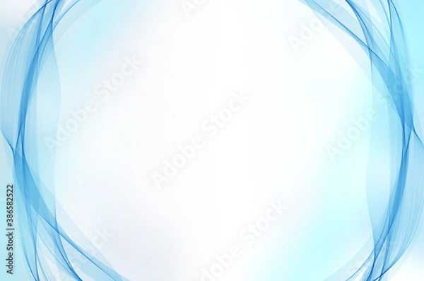 Fototapeta 背景フレーム曲線ウェーブ素材