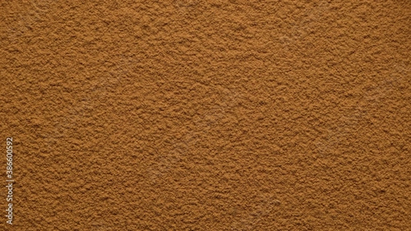 Obraz cinnamon powder top view textured