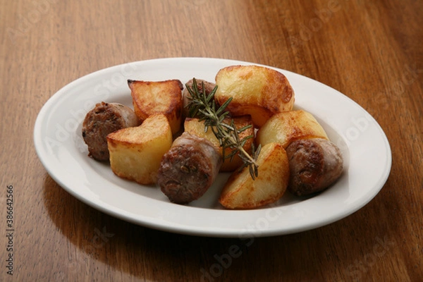 Obraz ソーセージとポテト