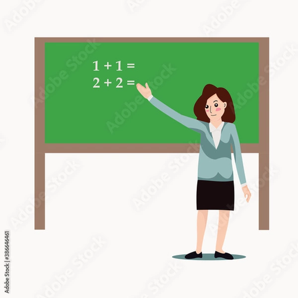 Fototapeta 
character vector

teacher character vector, teacher is teaching