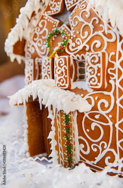 Obraz Beautiful gingerbread house 