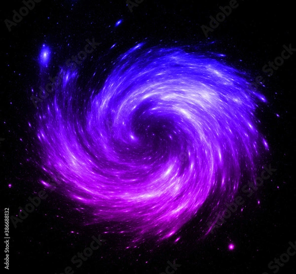 Fototapeta Star field background . Colorful  starry outer space background texture . 