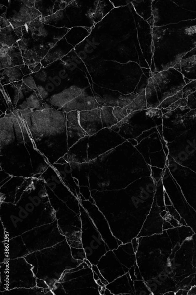 Fototapeta Black large marble texture