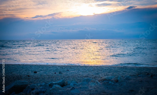 Obraz sunset on the beach