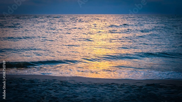 Obraz sunset over the sea