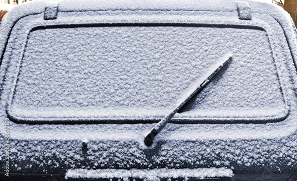 Obraz rear car window