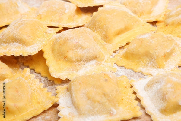 Fototapeta Fresh Ravioli