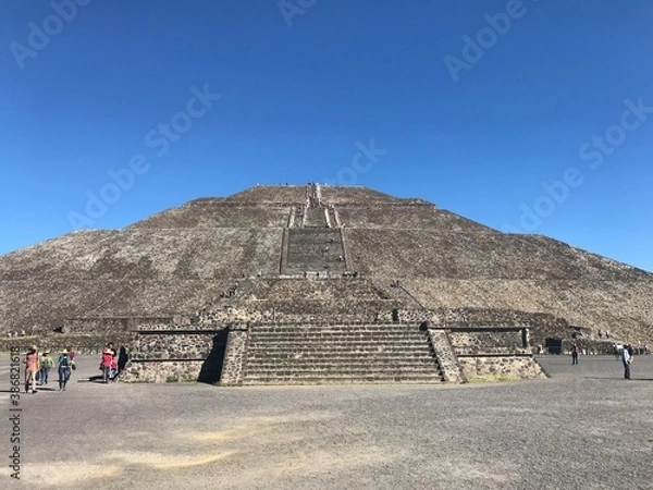 Obraz chichen itza pyramid