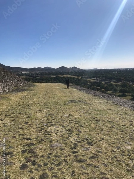 Obraz rainbow in the mountains