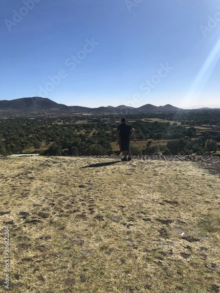 Obraz hiking in the mountains
