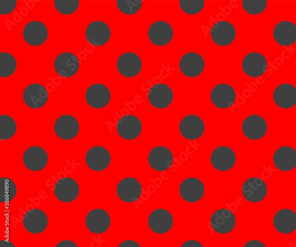 Fototapeta Vintage polka dots  pattern, colorful background - vector abstract background