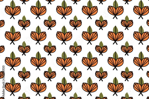 Fototapeta digital paper fall design. perfect for your project